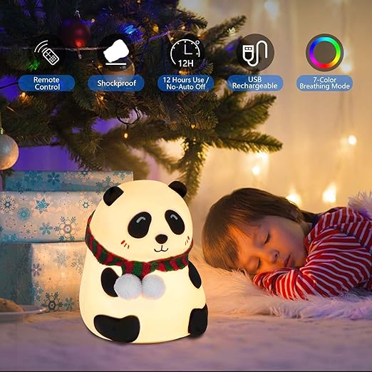 Silicone Panda Night Light